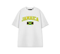 Vanilla Underground Show Me The Merch Unisex White Jamaica Short Sleeved T-Shirt (X-Large)