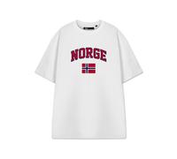 Vanilla Underground Show Me The Merch Unisex White Norway Short Sleeved T-Shirt (Small)