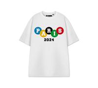 Vanilla Underground Show Me The Merch Unisex White Paris 2024 Short Sleeved T-Shirt (X-Large)
