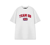 Vanilla Underground Show Me The Merch Unisex White Team Gb Short Sleeved T-Shirt (X-Large)