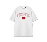 Vanilla Underground Show Me The Merch Unisex White Turkey Short Sleeved T-Shirt (Medium)