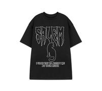 Vanilla Underground Show Me The Merch Womens Black Salem Short Sleeved T-Shirt (Small)