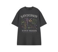 Vanilla Underground Show Me The Merch Womens Grey Sanderson Witch Museum Short Sleeved T-Shirt (X-Large)