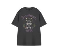 Vanilla Underground Show Me The Merch Womens Grey Spellman Coven Short Sleeved T-Shirt (Large)
