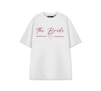 Vanilla Underground Show Me The Merch Womens White The Bride Short Sleeved T-Shirt (X-Large)