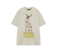 Vanilla Underground Shrek Unisex Beige Donkey Short Sleeved T-Shirt (Large)