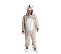 Vanilla Underground Shrek Unisex Brown Donkey Onesie (Large)