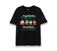 Vanilla Underground South Park Mens Black Graffiti Logo Short Sleeved T-Shirt (X-Large)