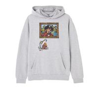 Vanilla Underground Spongebob Squarepants Mens Grey Artistic Gary Hoodie (Xx-Large)