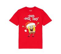 Vanilla Underground Spongebob Squarepants Mens Red Character Short Sleeved T-Shirt (X-Large)