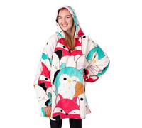Vanilla Underground Squishmallows Womens Multicoloured Multi Character Blanket Hoodie (One Size)