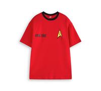 Vanilla Underground Star Trek Mens Red Uniform Short Sleeved T-Shirt (X-Large)