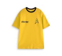 Vanilla Underground Star Trek Mens Yellow Uniform Short Sleeved T-Shirt (Small)