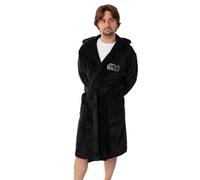 Vanilla Underground Star Wars Mens Black Darth Vader Hooded Bathrobe (Small)