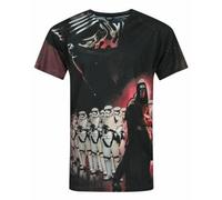 Vanilla Underground Star Wars Mens White Kylo Ren Short Sleeved T-Shirt (Large)