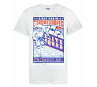 Vanilla Underground Star Wars Mens White Stormtrooper Short Sleeved T-Shirt (Medium)