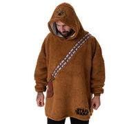 Vanilla Underground Star Wars Unisex Brown Chewbacca Blanket Hoodie (One Size)