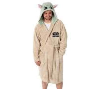 Vanilla Underground Star Wars Unisex Brown Mandalorian Hooded Bathrobe (Medium)