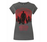 Star Wars Women's Adult Short Sleeved T-Shirt (Grey) in Grey | Size: 2XL Star Wars Grey 2XL