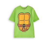 Vanilla Underground Teenage Mutant Ninja Turtles Mens Green Cosplay Short Sleeved T-Shirt (X-Large)
