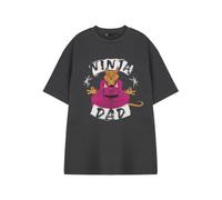Vanilla Underground Teenage Mutant Ninja Turtles Mens Grey Ninja Dad Short Sleeved T-Shirt (Large)