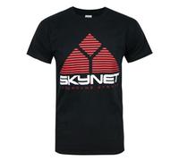 Vanilla Underground Terminator Mens Black Logo Short Sleeved T-Shirt (Small)