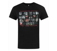 Vanilla Underground Terminator Mens Black Movie Graphic Short Sleeved T-Shirt (Large)