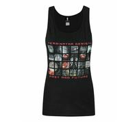 Vanilla Underground Terminator Womens Black Movie Graphic Vest - Medium