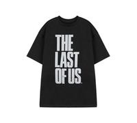 Vanilla Underground The Last Of Us Mens Black Text Block Short Sleeved T-Shirt (Large)