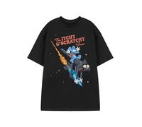 Vanilla Underground The Simpsons Mens Grey Graphic Tee | Short Sleeve T-Shirt Cotton Casual Top | TV Show Pop Culture Apparel