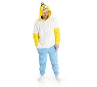 Vanilla Underground The Simpsons Mens Multicoloured Homer Onesie (X-Large)