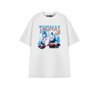 Vanilla Underground Thomas And Friends Mens White Homage Short Sleeved T-Shirt (Medium)