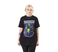 Vanilla Underground Universal Monsters Unisex Black Frankenstein Short Sleeved T-Shirt (Small)