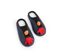 Vanilla Underground Wallace And Gromit Feathers McGraw Black Red Orange Mule Slippers | 3D Detail Indoor Slip-On Footwear | Cartoon Character Home Wear | Wallace And Gromit Merch - 5-6 UK