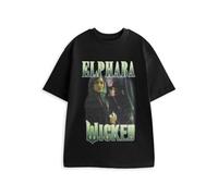 Vanilla Underground Wicked Unisex Black Elphaba Short Sleeved T-Shirt (Medium)