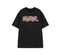 Vanilla Underground Yu Gi Oh Mens Black Logo Short Sleeved T-Shirt (Large)