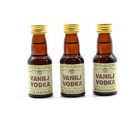 Vanilla Vodka 3x25ml - Alcohol Free Extract , Essence for Vodka, Flavouring