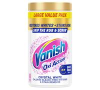 Vanish Crystal White Stain Remover Powder, 1.41kg, Oxi Action for Quick Wash, Restores Whites & Rem