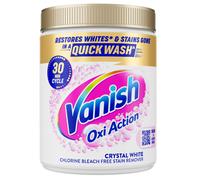 Vanish Fabric Stain Remover Gold Oxi Action Powder Crystal Whites, 850g