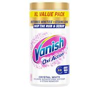 Vanish Gold Oxi Action Crystal White Chlorine Bleach Free Stain Remover Powder, For Whites, 1.9 kg