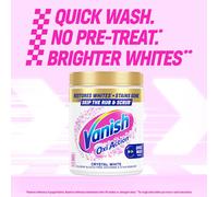 Vanish Gold Crystal White Stain Remover Powder 19kg Oxi Action for Qui