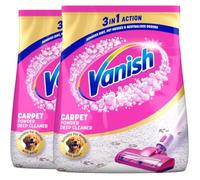 Vanish Gold Oxi Action - Carpet Powder Deep Cleaner (2 x 650g) 1.3kg | Removes 5x more dirt vs vacuuming alone, Removes 3x more pet hair, Removes odours, Suitable for homes with pets