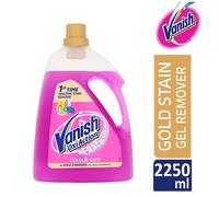 Vanish Gold Oxi Action Gel Stain Remover Fabric Clothes Colour Safe 2250ml