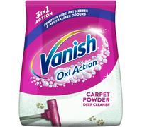 Vanish Gold Oxi Action Upholstery & Carpet Cleaner, Stain Remover Powder for Large Area Cleaning, 650g | Removes 3x More Dirt & Pet Hair vs Vacuuming Alone | Neutralises Odours | Deep Cleans