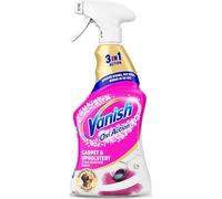 Vanish Gold Oxi Action Upholstery & Carpet Cleaner, Stain Remover Spray, 500 ml | 30 Second Amazing Stain Removal | Removes Pet Messes 1st Time | Prevents Pet Remarking | Spot Cleaning