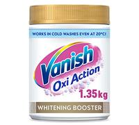 Vanish Gold Oxi Action Stain Remover & Whitening Booster Powder, For Whites, 1.35kg