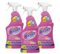 Vanish Oxford Action Pre-Wash Fabric Stain Remover Spray - 750 ml - Pack of 3