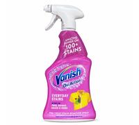 Vanish Oxi Action 500ml Pre-Treat Stain Remover Spray for Everyday Stains Removes Food Drink & Grass Marks Safe for Colours and Whites Cloths No Chlorine Bleach Fast Acting Laundry Cleaner