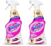 Vanish Oxi Action Carpet & Upholstery Stain Remover Spray, 500 ml (Pack of 2)