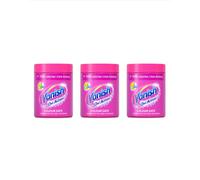 Vanish Oxi Action Colour Safe Powder Laundry Stain Remover (3X 650G Tubs)